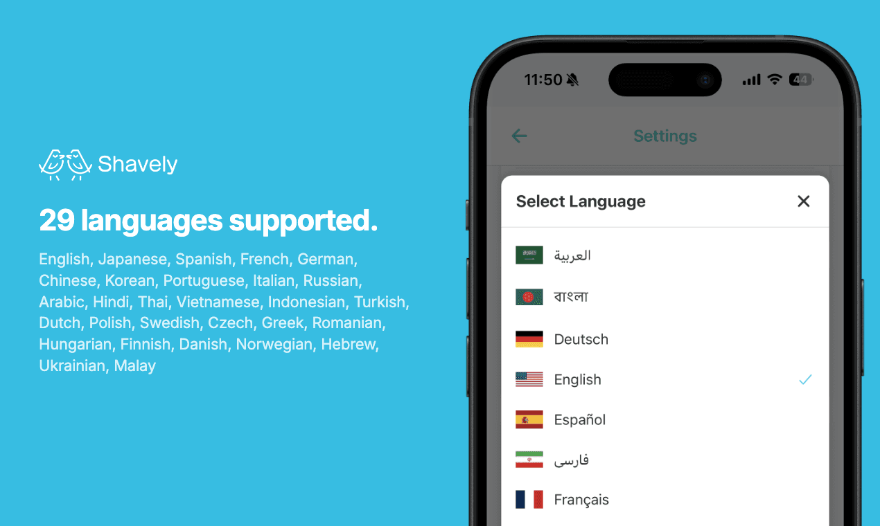 Shavely screenshot 4