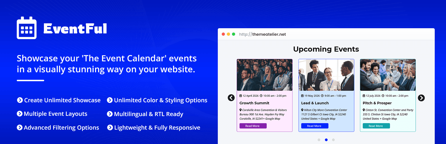 Eventful screenshot 2