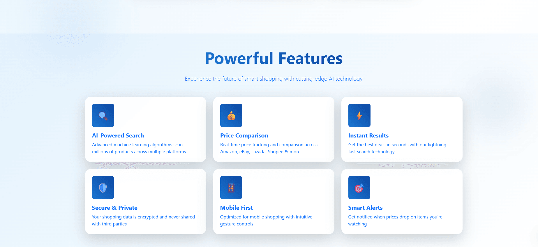 ShopSeek AI screenshot 1