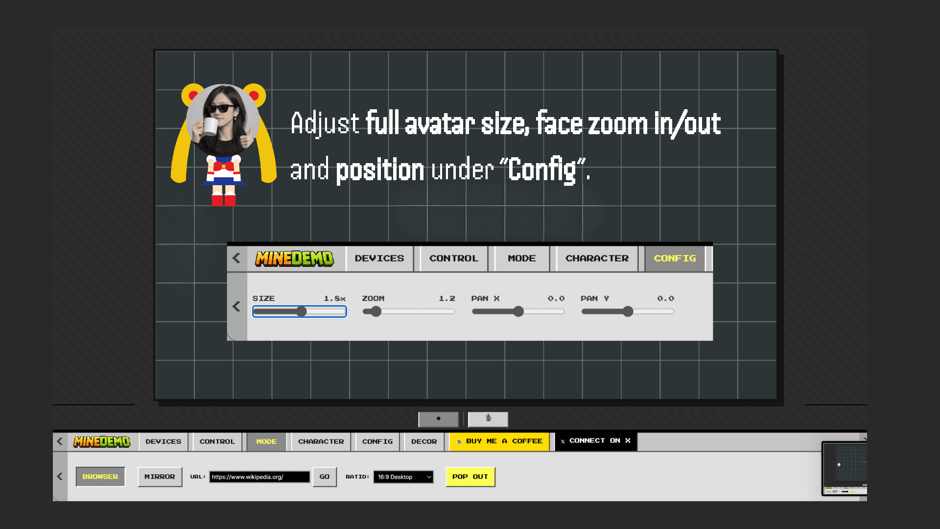 MineDemo screenshot 2