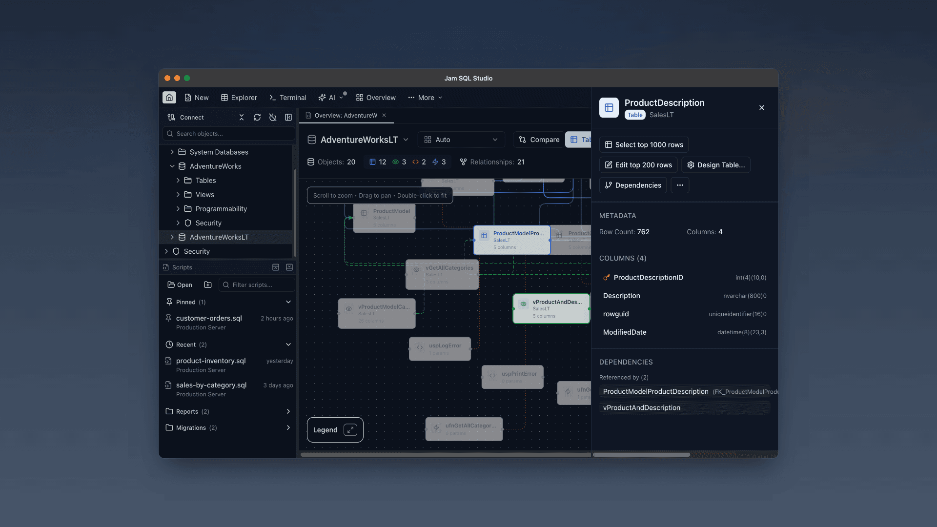 Jam SQL Studio screenshot 7