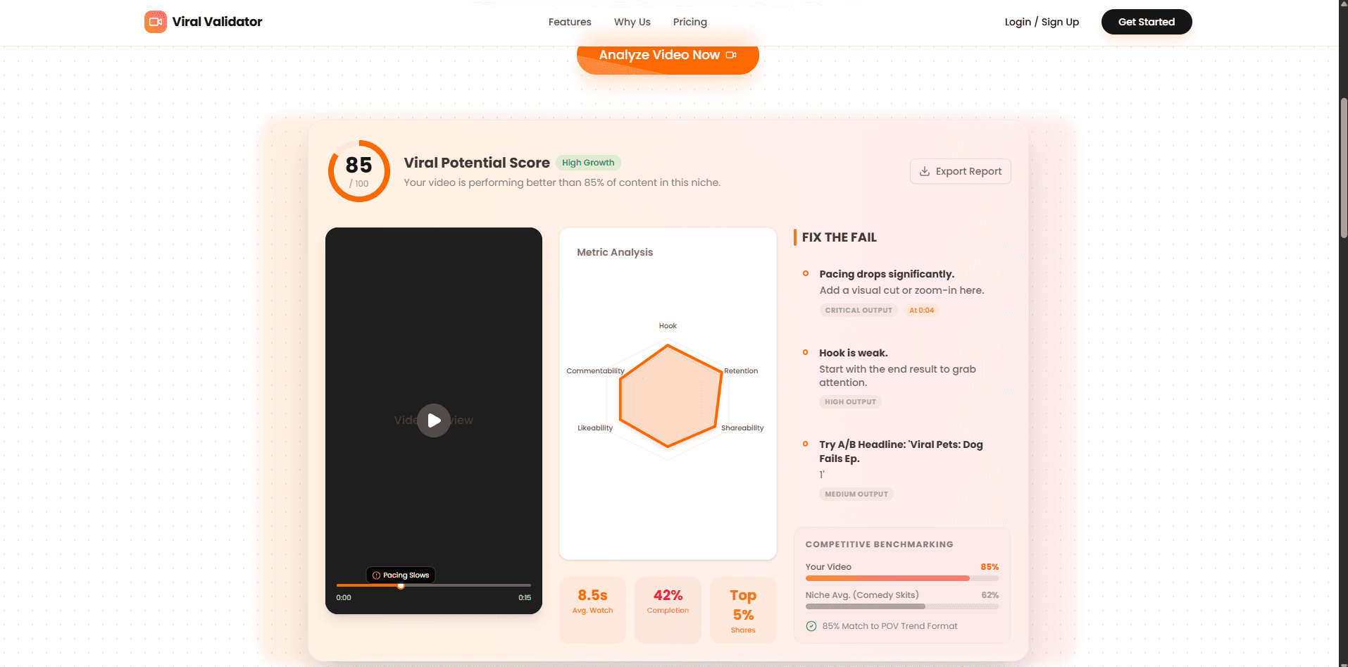 Viral Validator screenshot 2