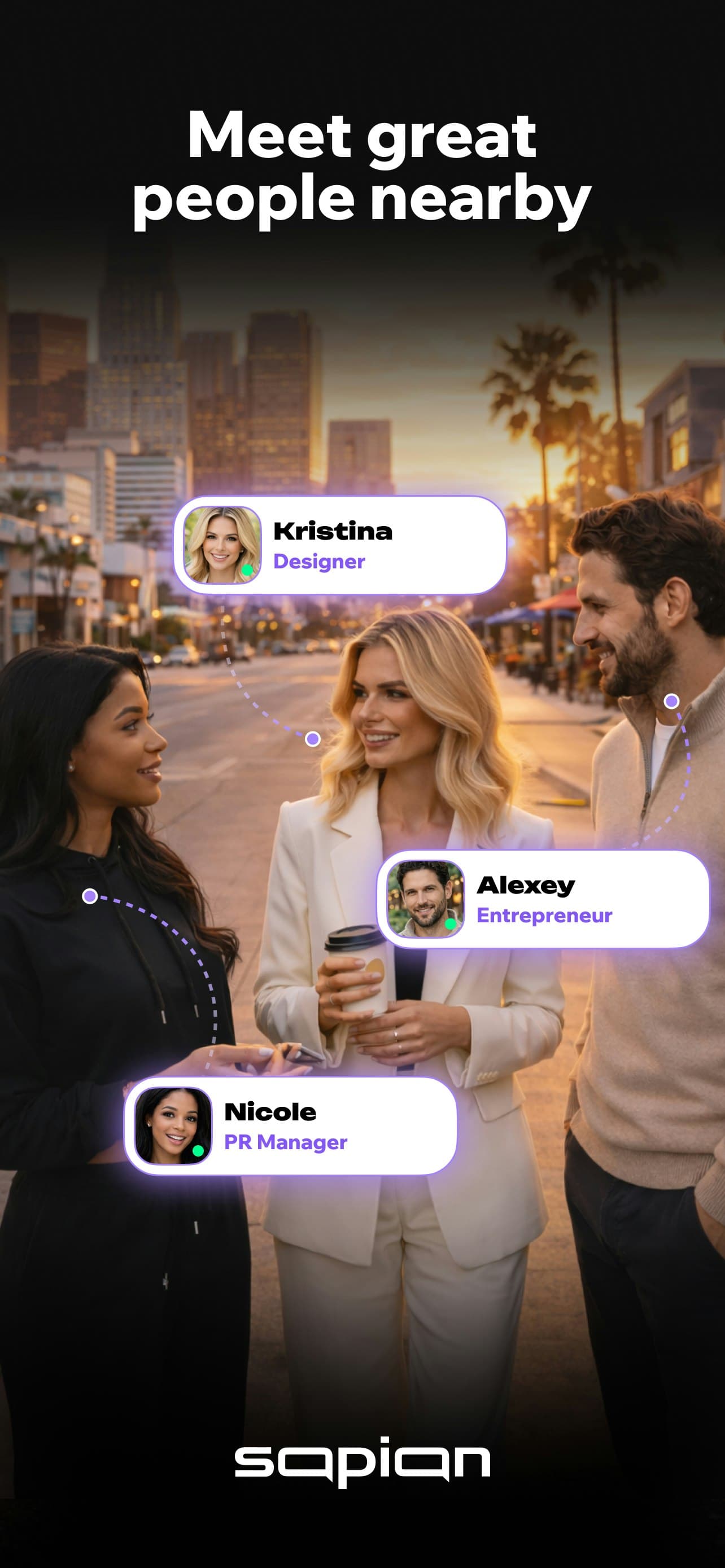 Sapian — Walks & Talks Nearby screenshot 1