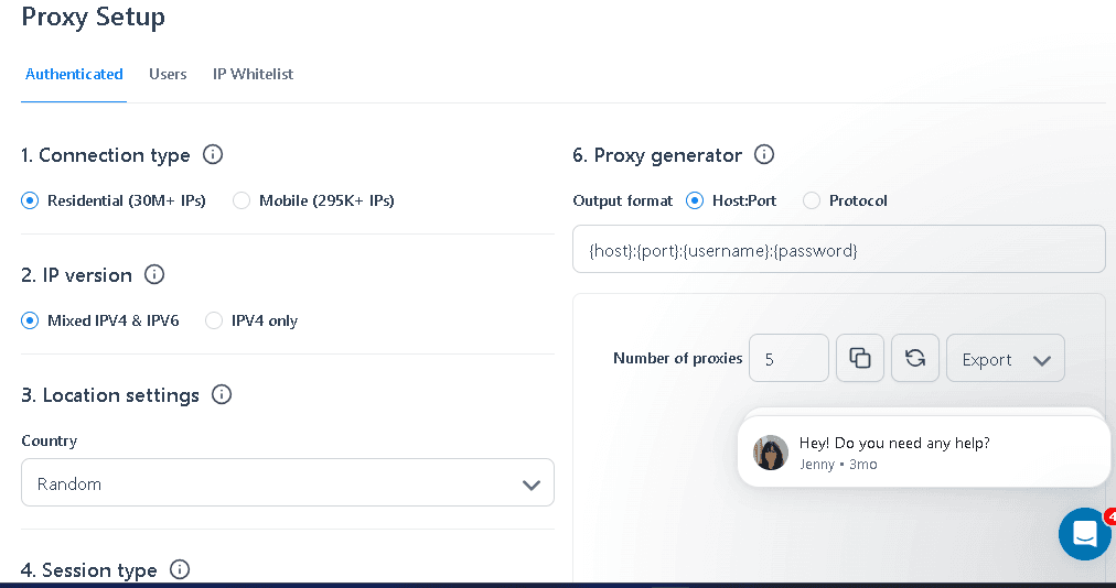 Dashboard screenshot 1