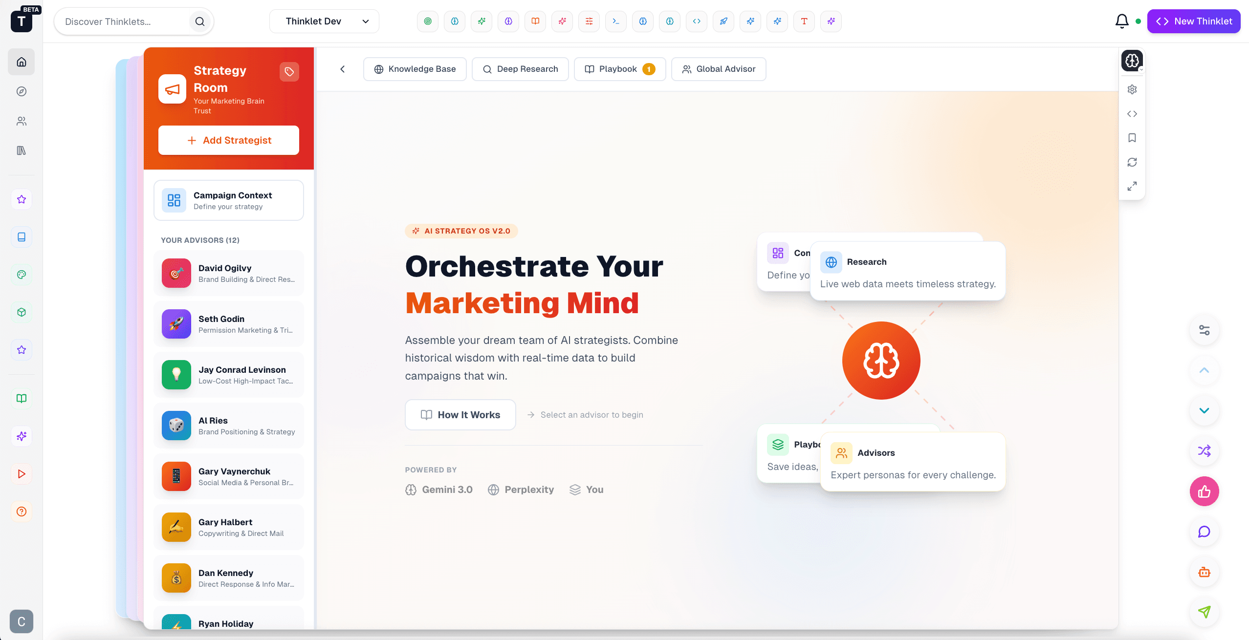 Thinklet.io screenshot 2