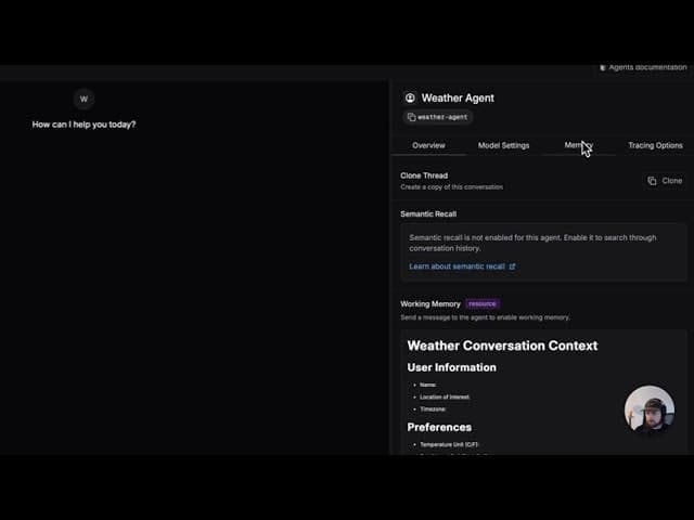Mastra Code screenshot 1
