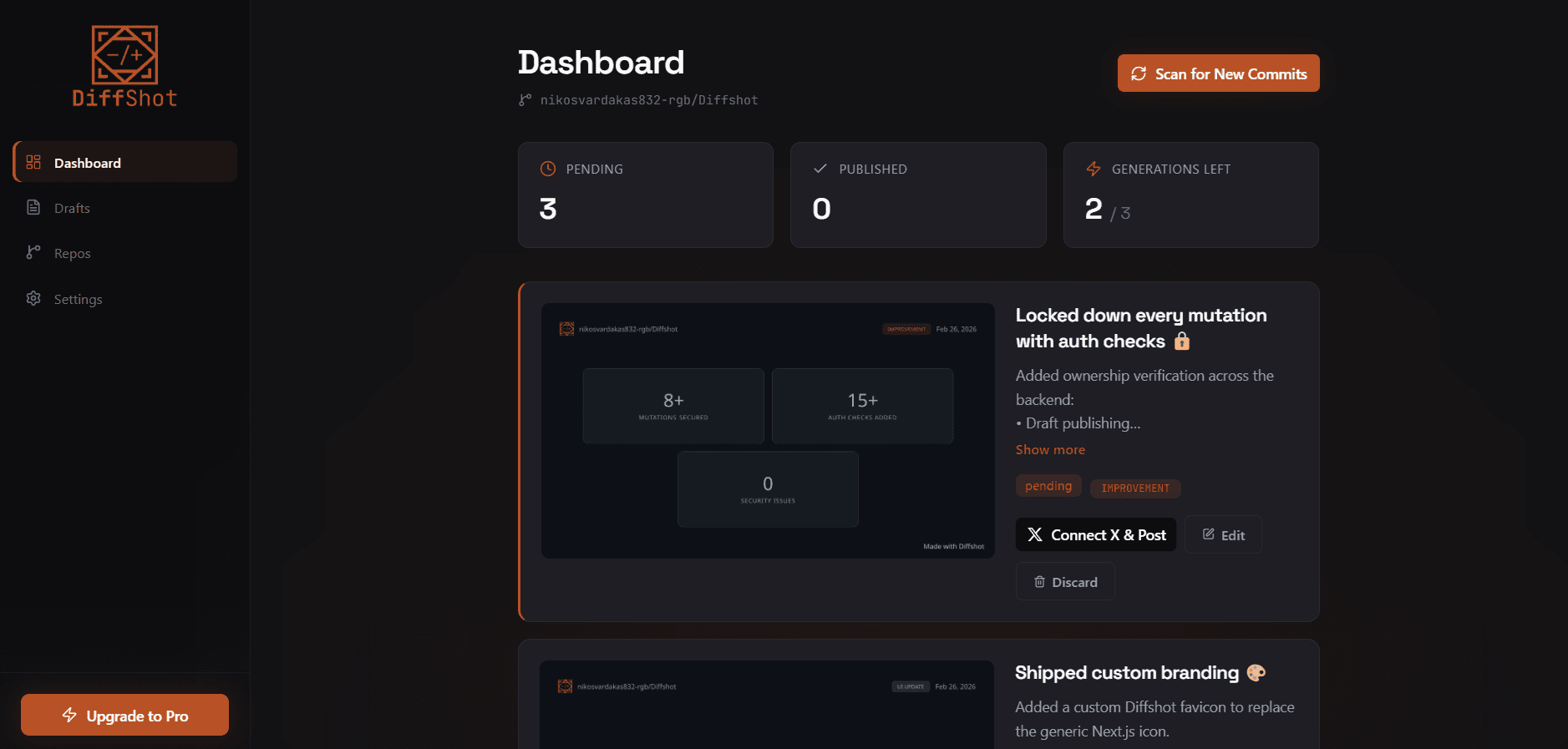 Diffshot screenshot 2