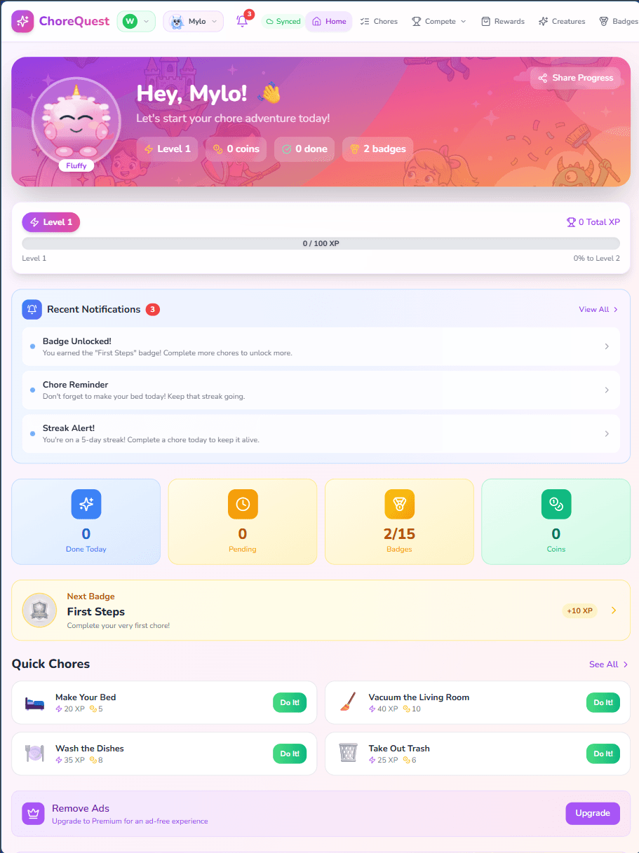 ChoreQuest screenshot 5