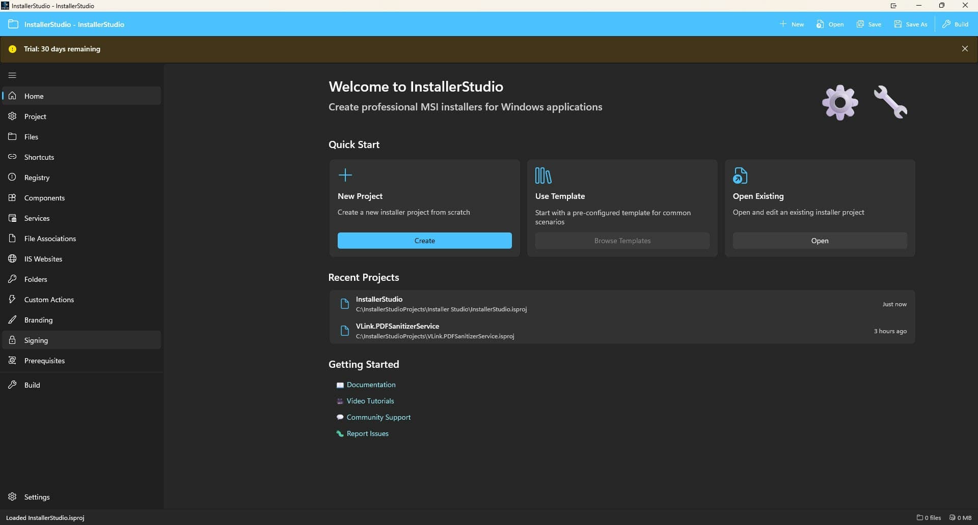 Installer Studio screenshot 1