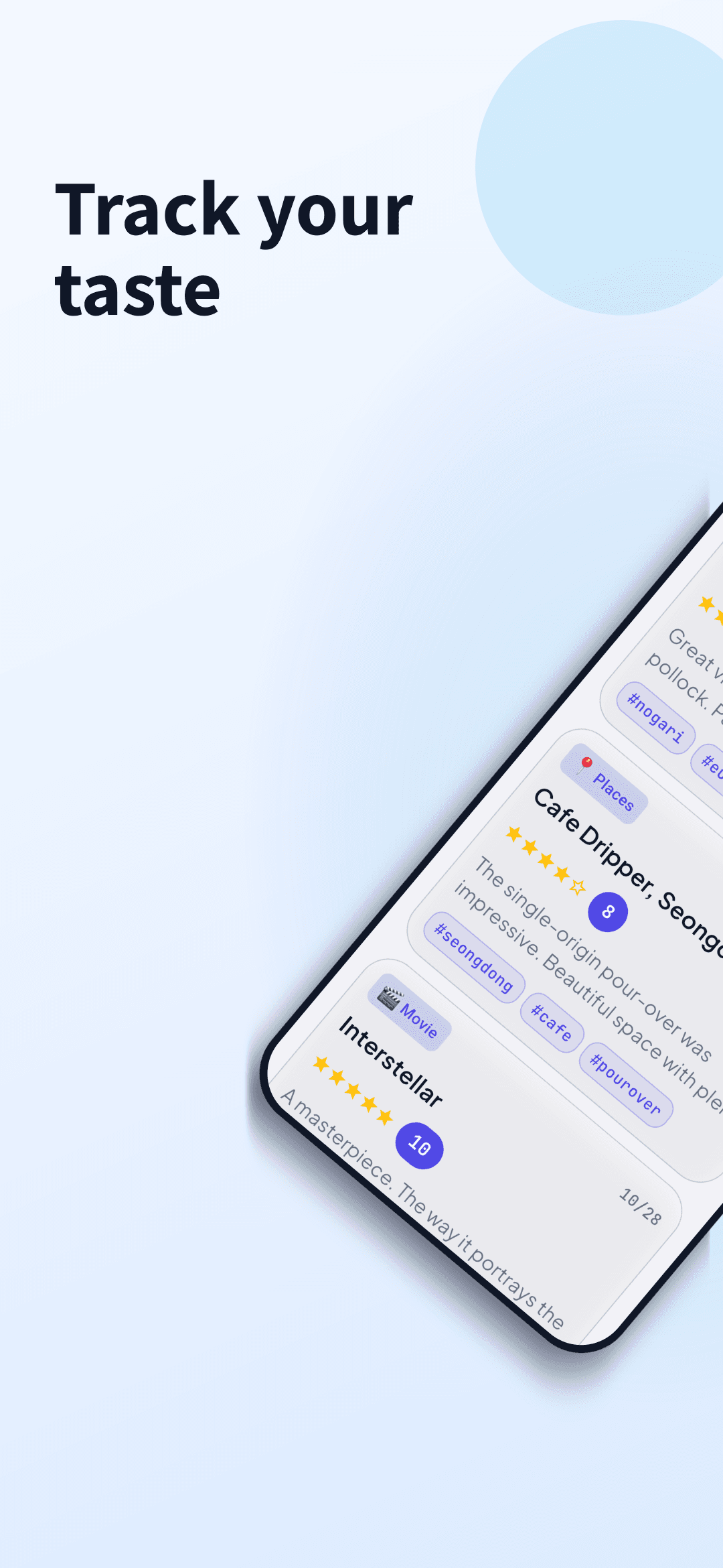 Ratings! - Honest Review Log screenshot 1