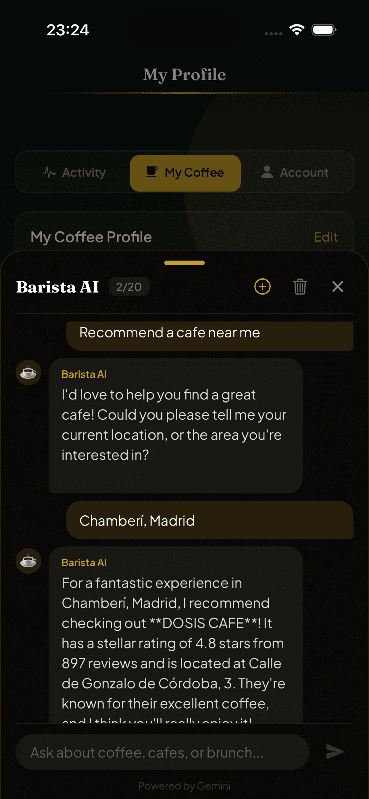 CafeRadar screenshot 8