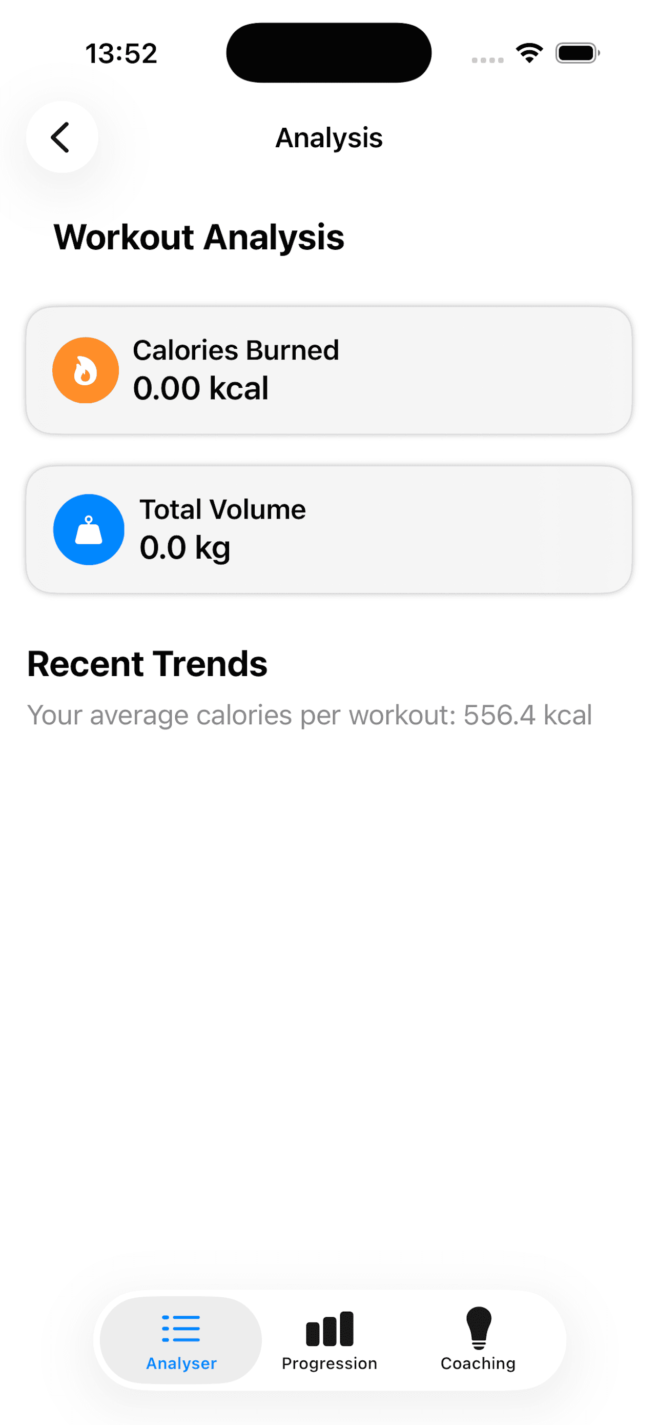 LiftCal screenshot 3