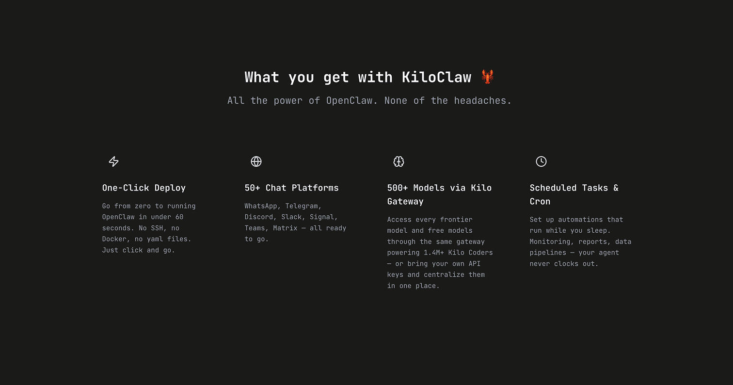 KiloClaw screenshot 4