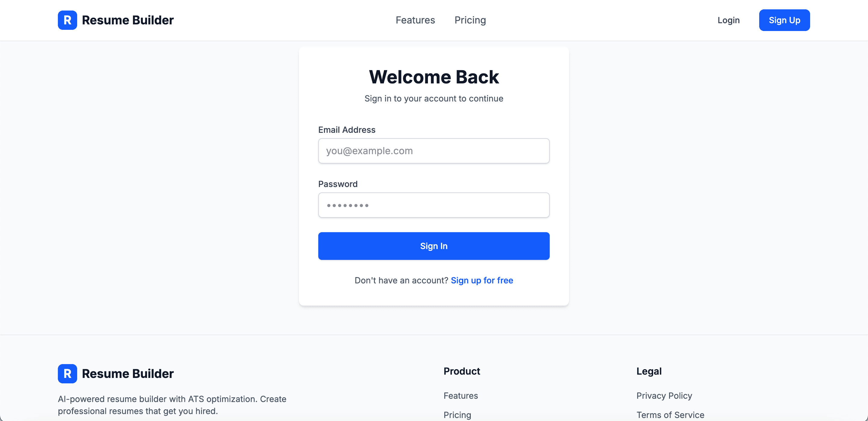 AI Resume Builder - Beat ATS screenshot 2