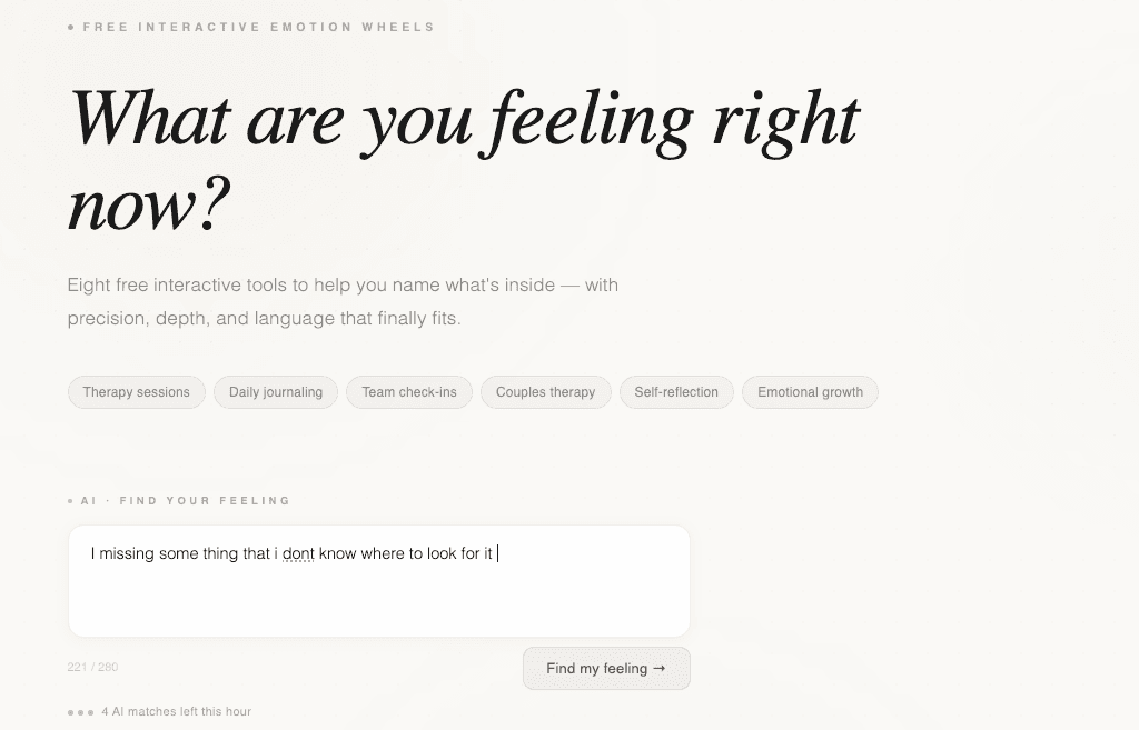 Feeling HQ screenshot 3