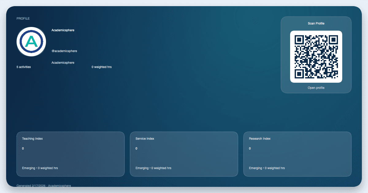 Academicsphere screenshot 1