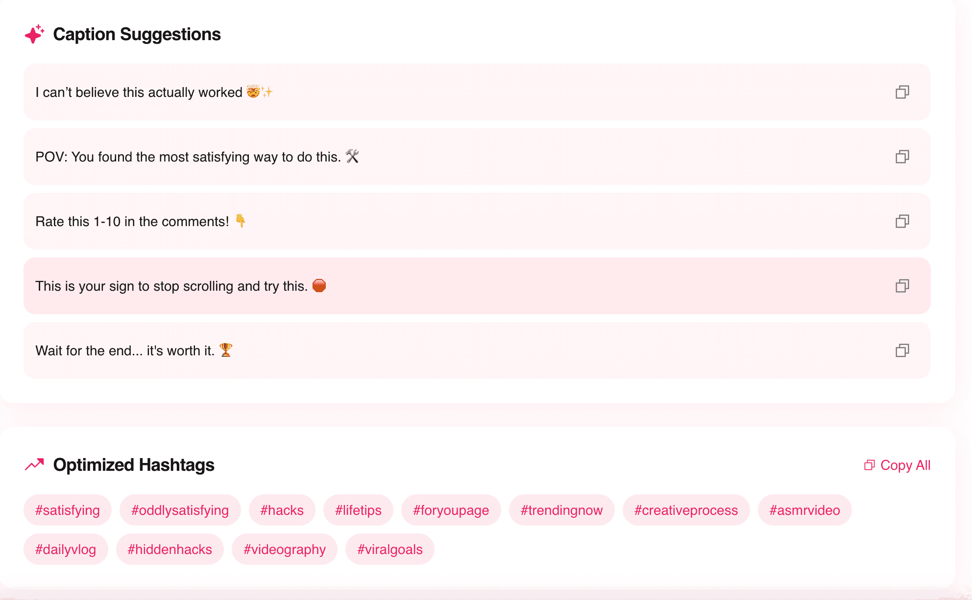 Viralize screenshot 3