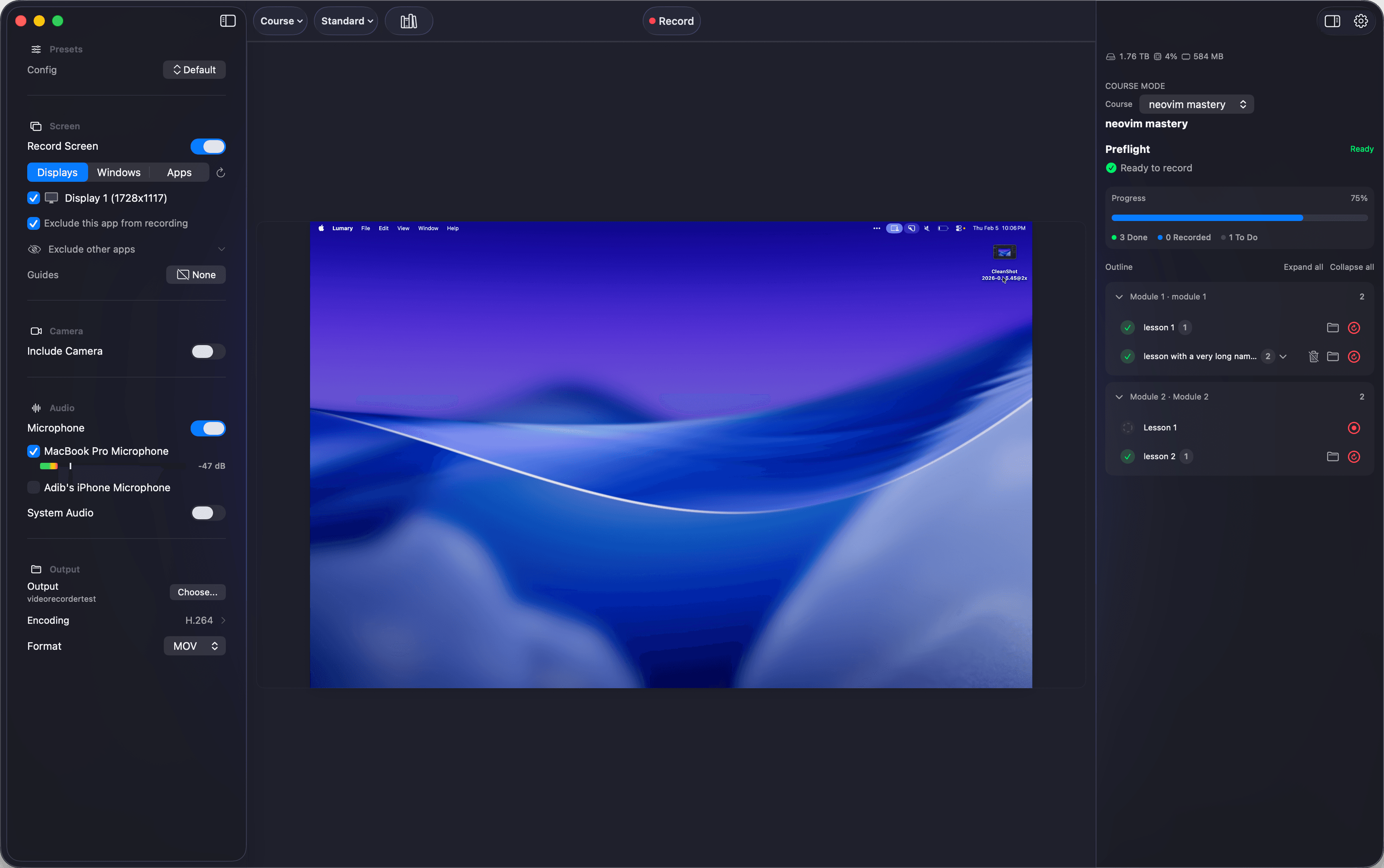 Lumary Recorder screenshot 4