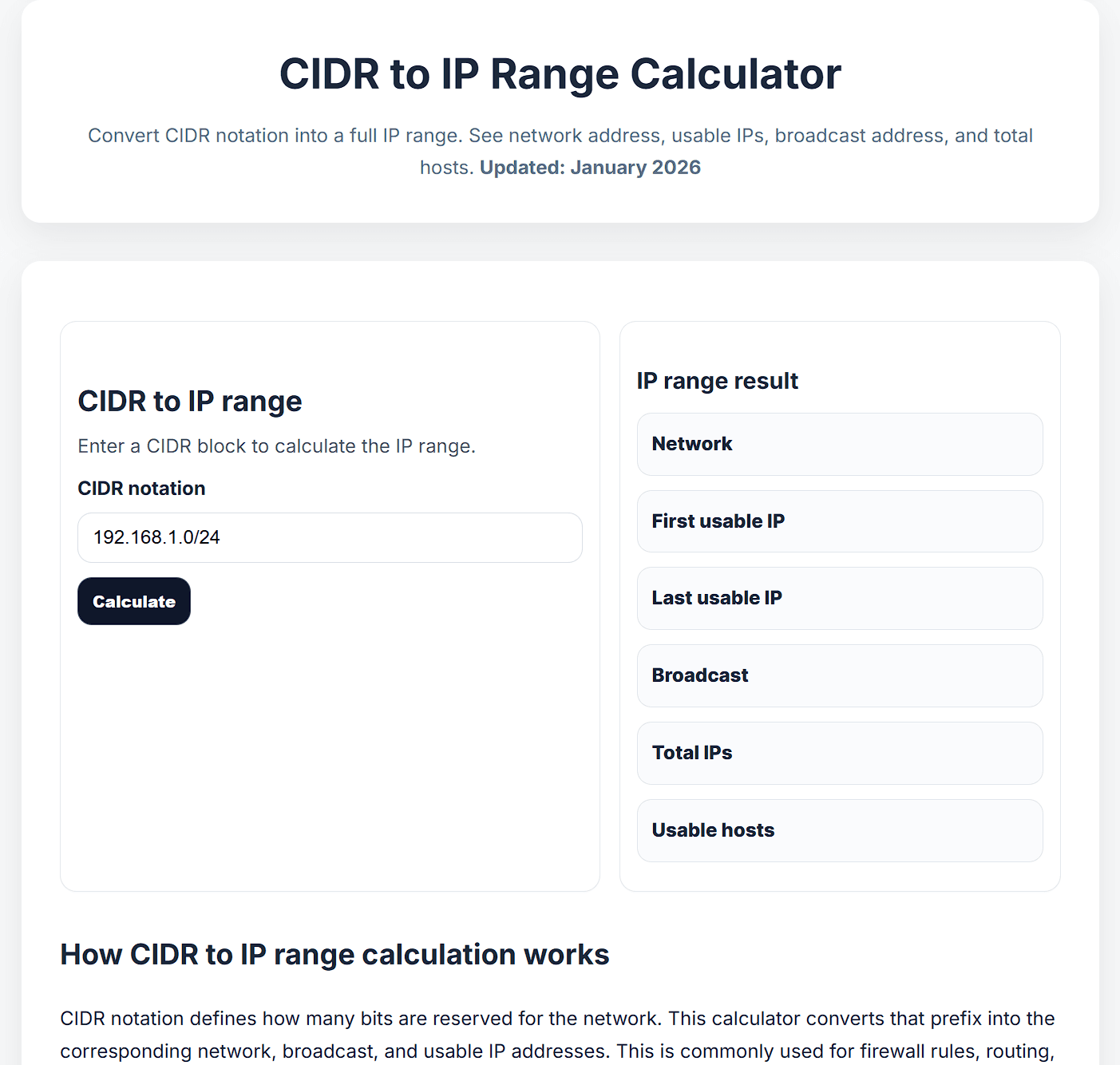 MyIPNow - IP & Network Tools screenshot 5