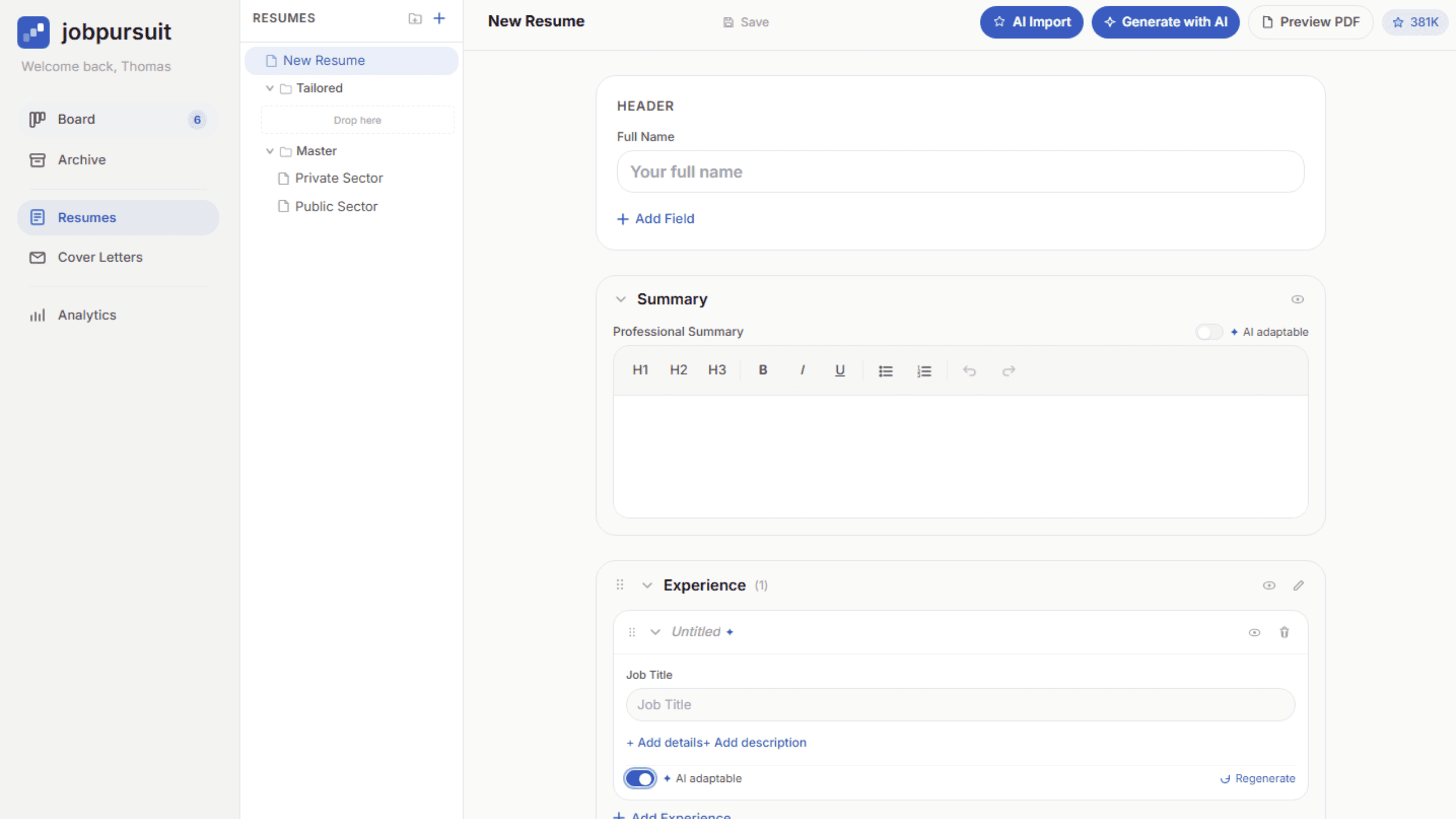 Jobpursuit screenshot 3
