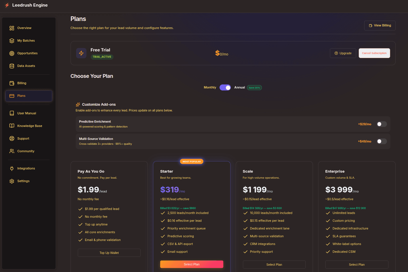 Leedrush Engine screenshot 4