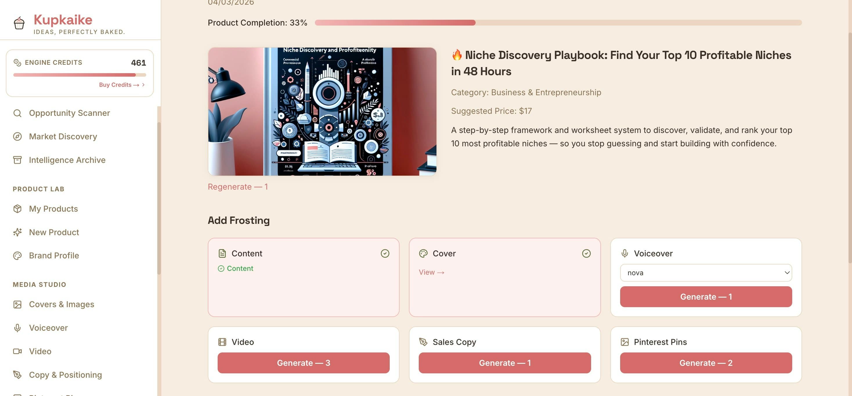 Kupkaike screenshot 3