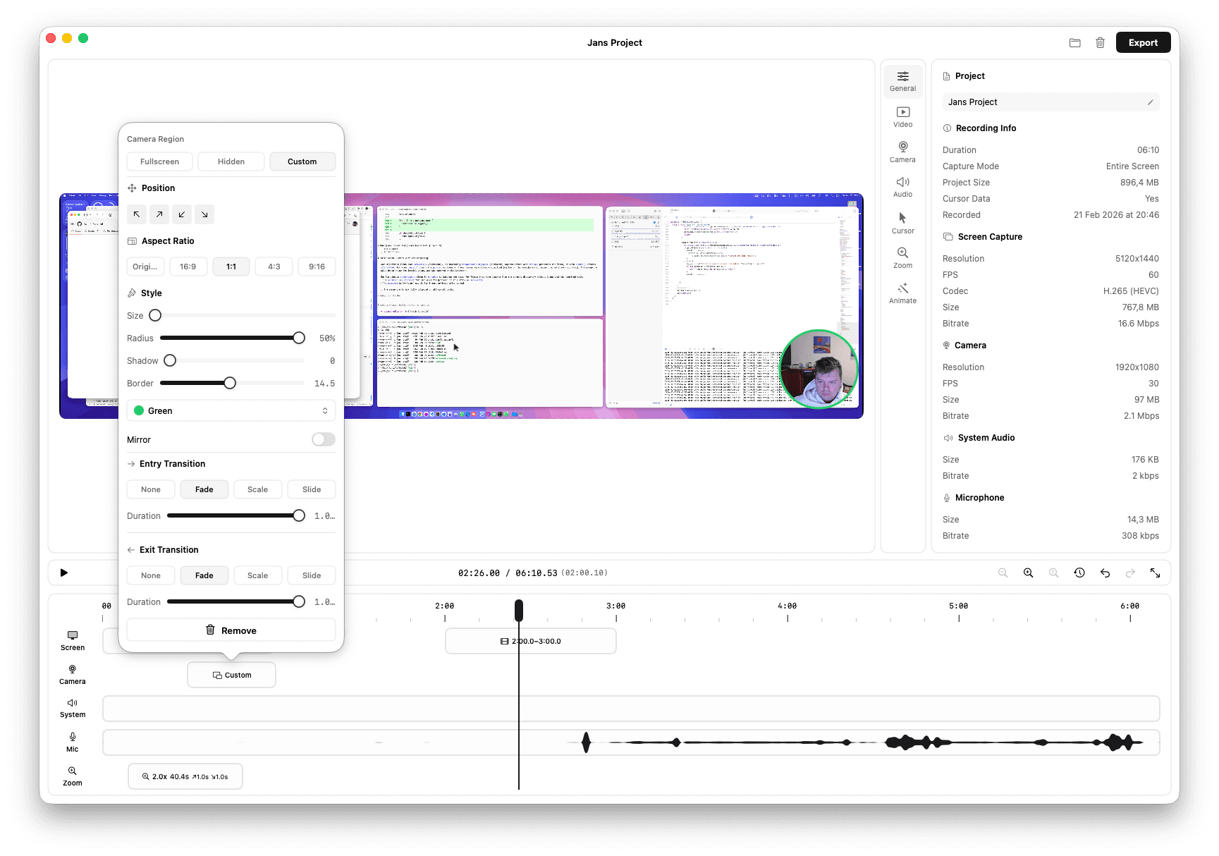 Reframed screenshot 2