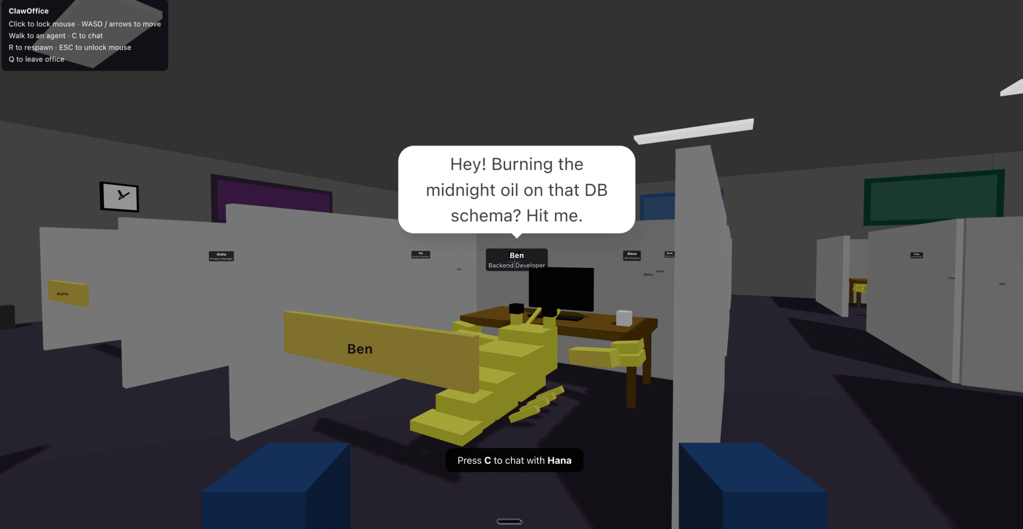 ClawOffice screenshot 4