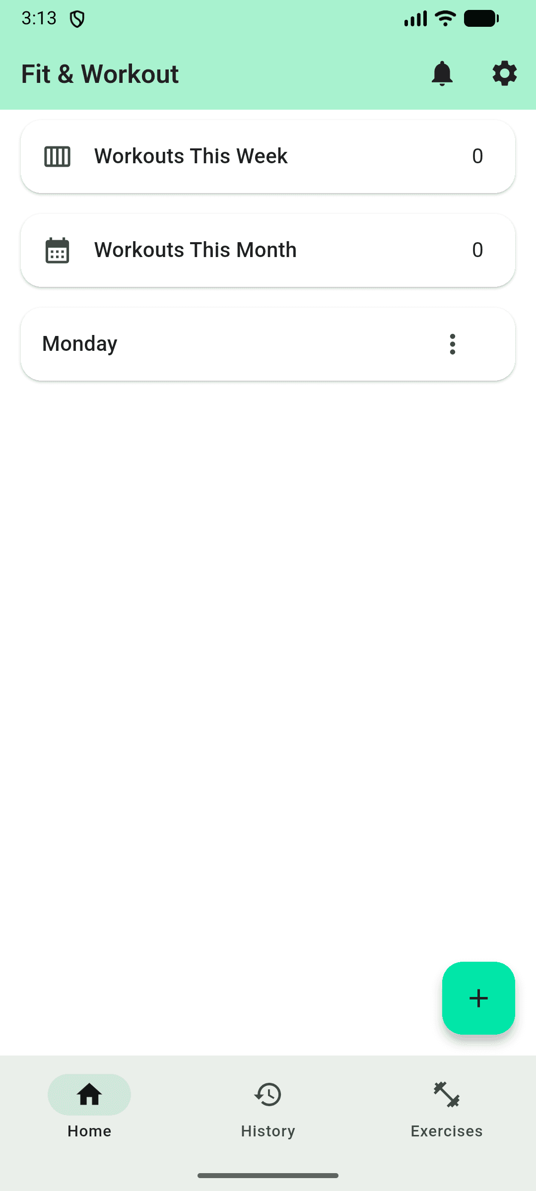 Fitness & Workout Tracker screenshot 2