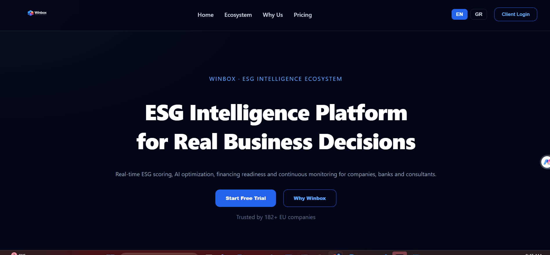 FastESG — ESG Intelligence Platform screenshot 1