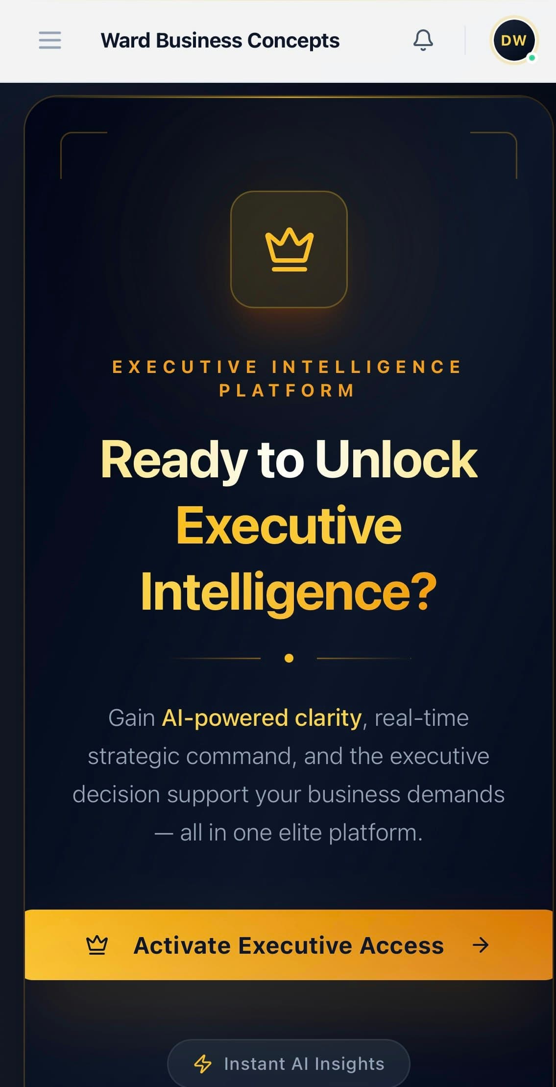 Ward Strategic Advisor (WSA) screenshot 3