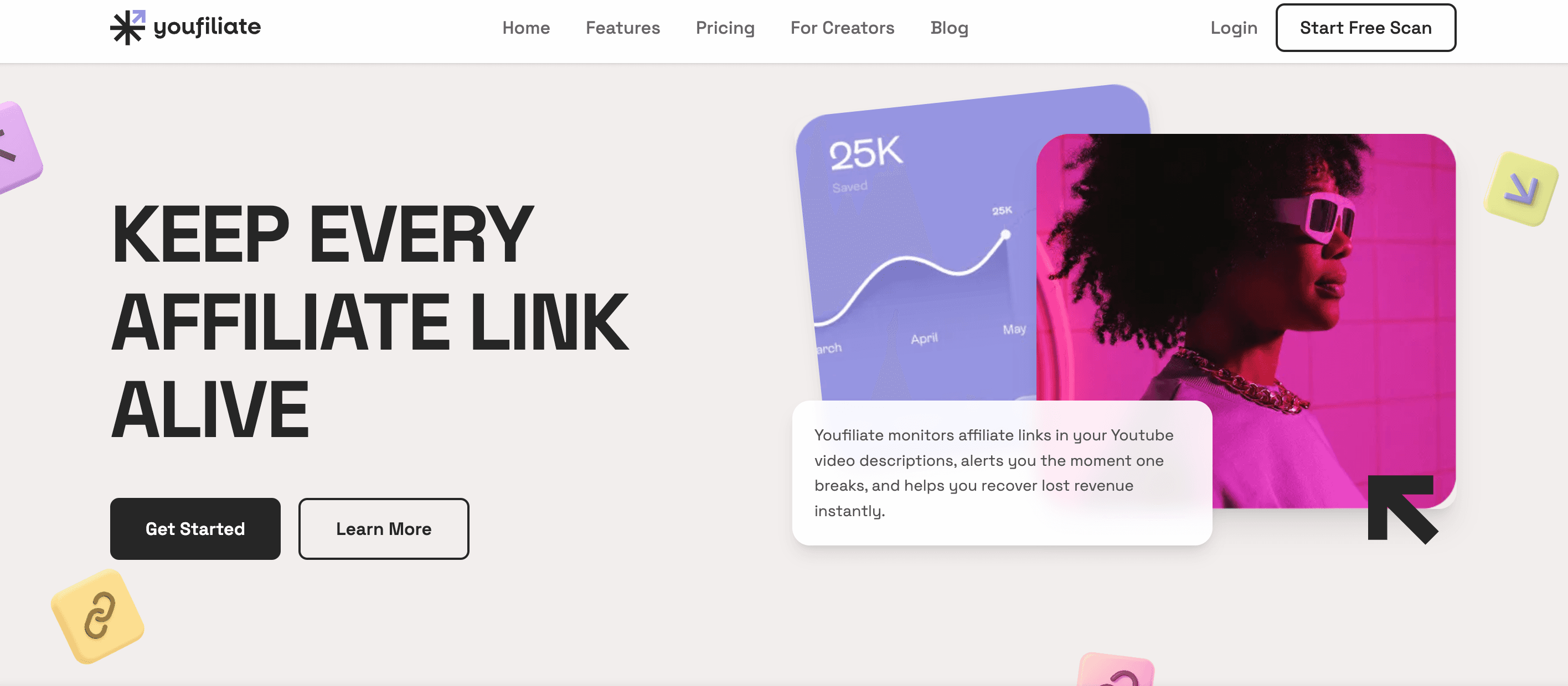 Youfiliate: Fix Dead YouTube Links screenshot 5