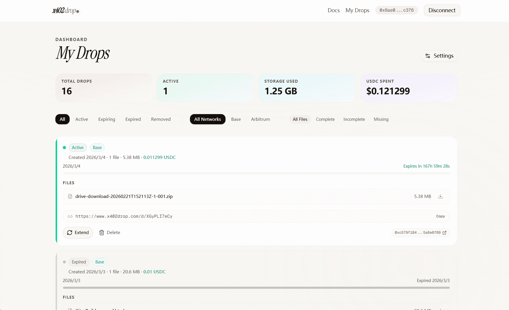 x402drop screenshot 7