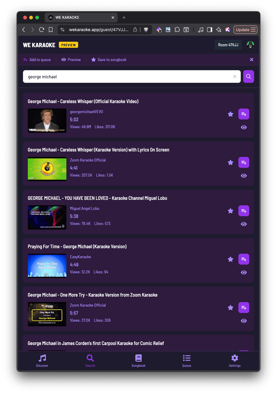 WE KARAOKE screenshot 6