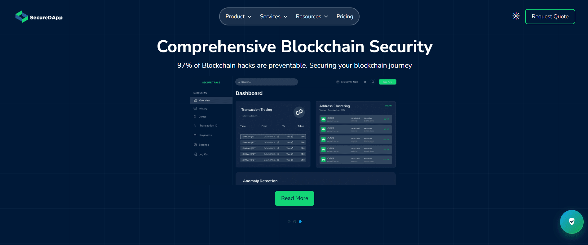 SecureDApp screenshot 1