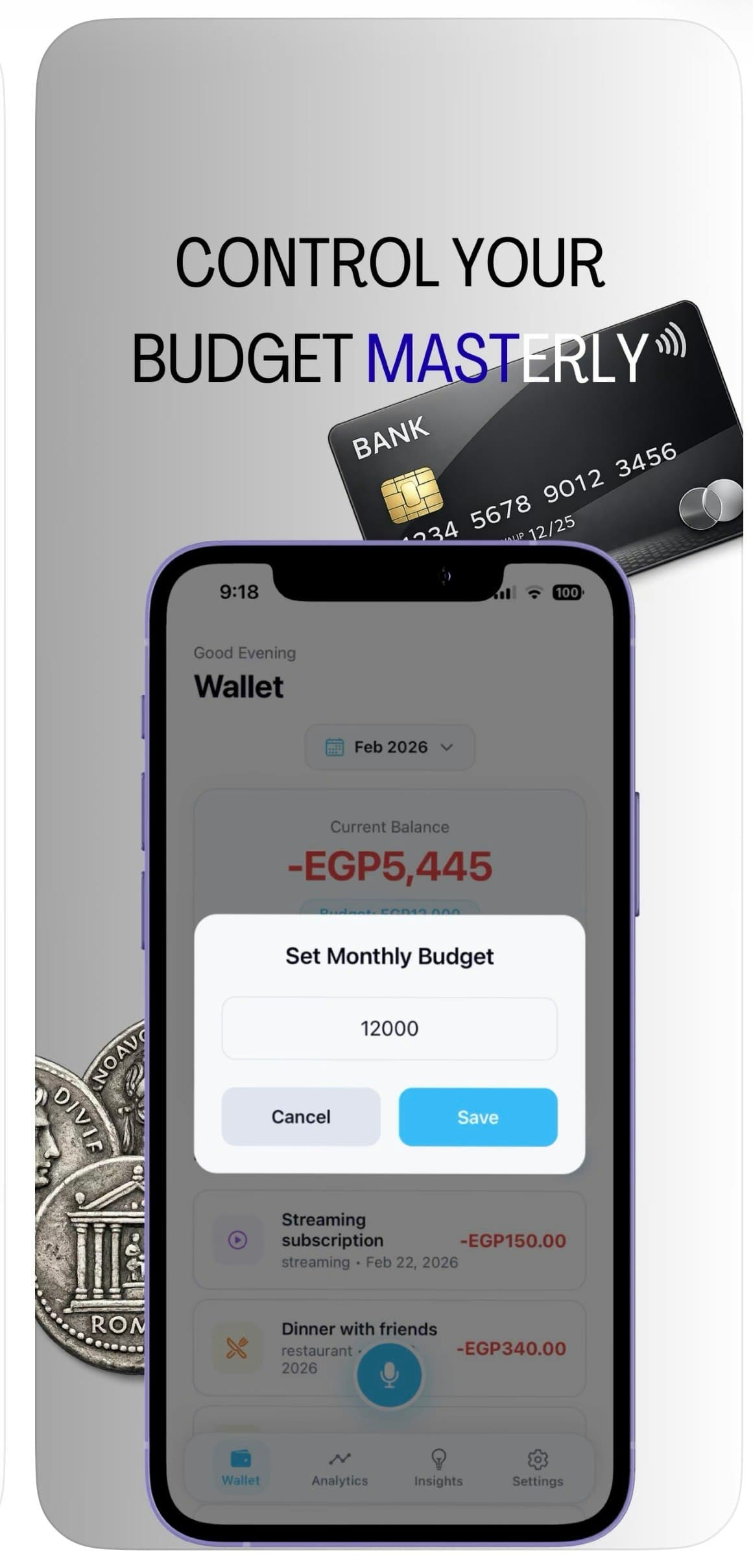 MoneyNotes — AI Voice Expense Tracker screenshot 3