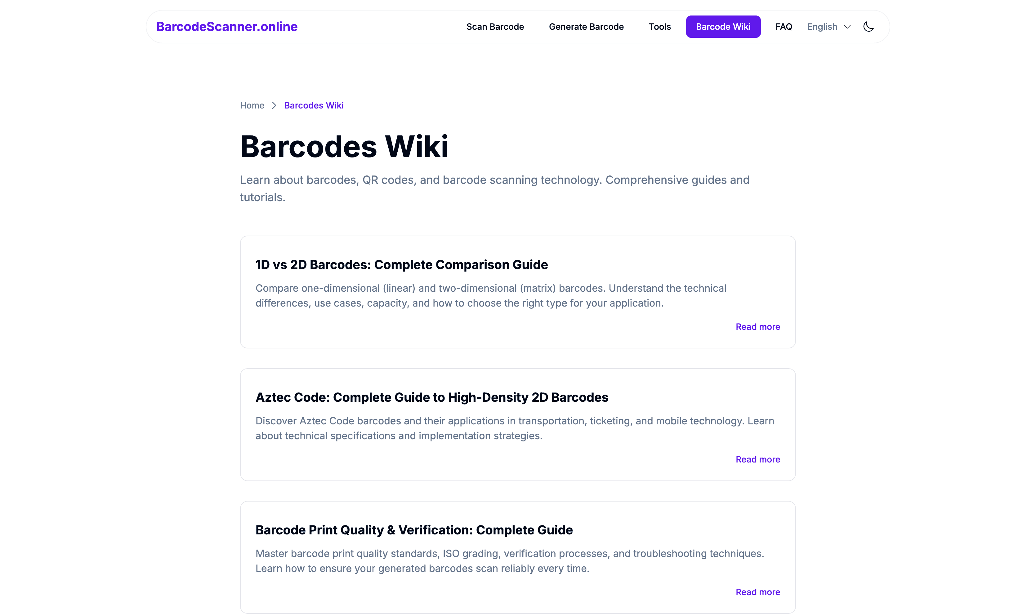 Barcode Scanner Online screenshot 2