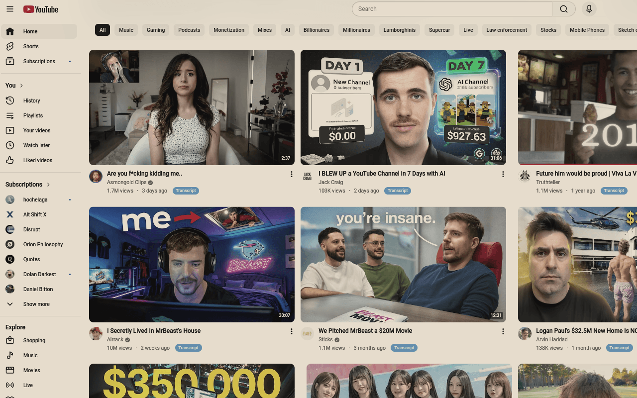 ReadTube screenshot 2