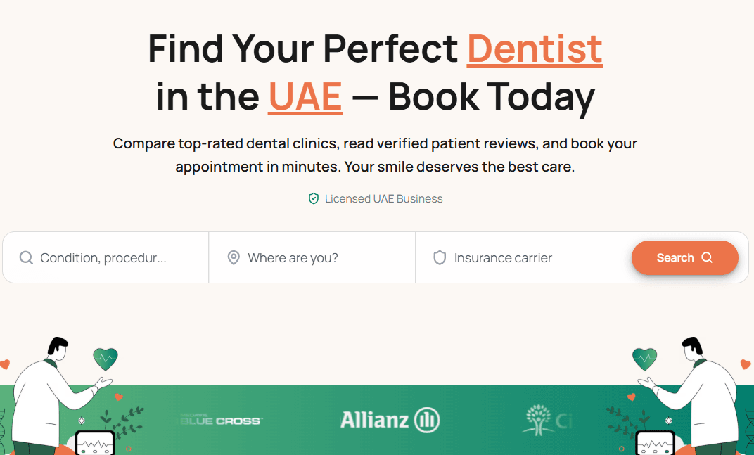 DentistNearMeDubai screenshot 1