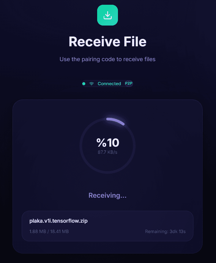 FluxShare - P2P File Transfer screenshot 8