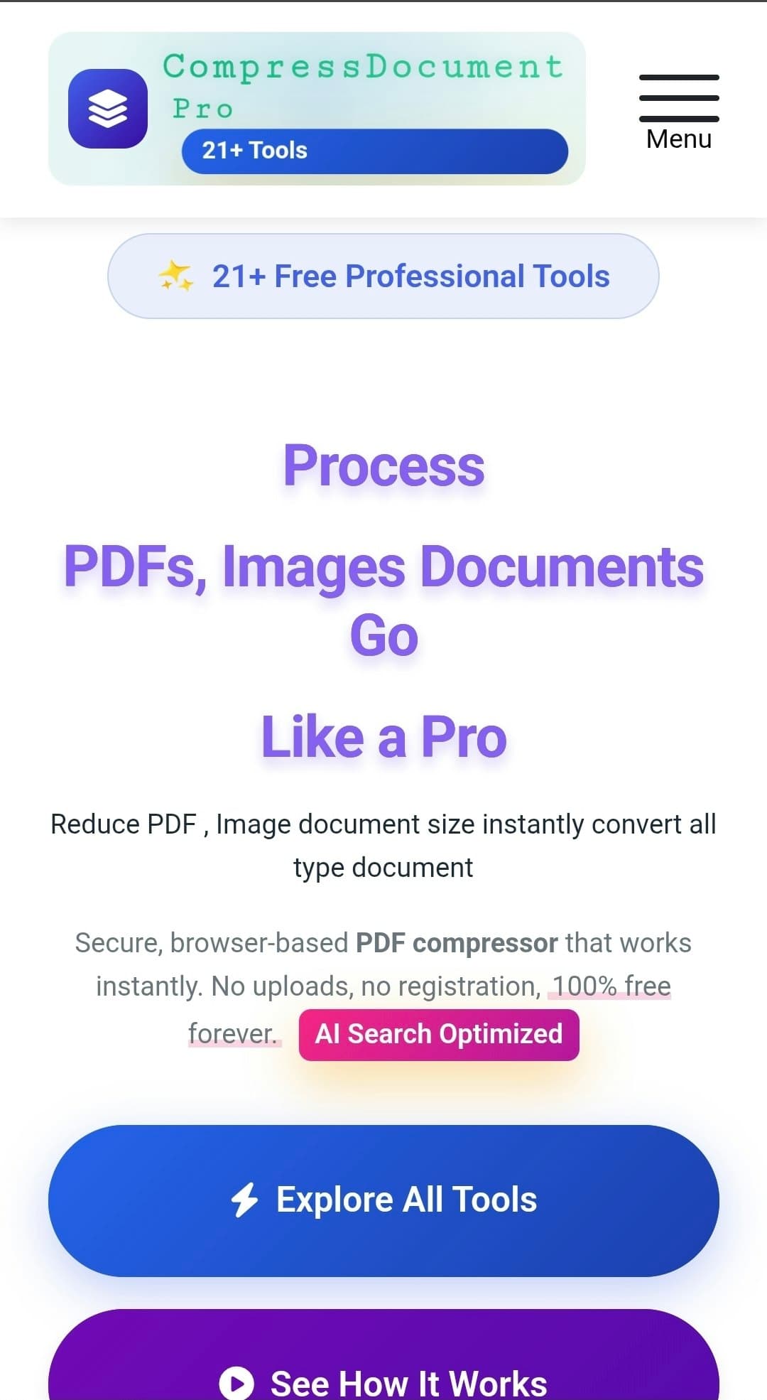 CompressDocument Pro screenshot 5