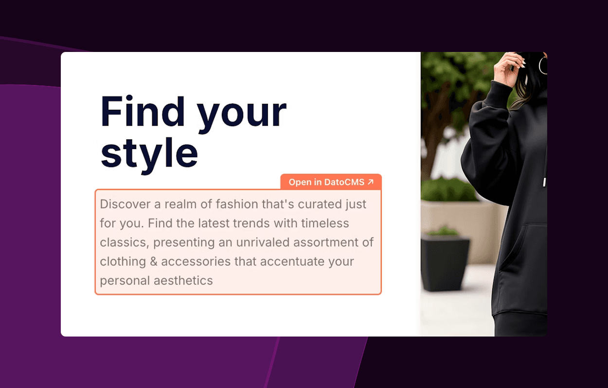 Visual Editing by DatoCMS screenshot 5