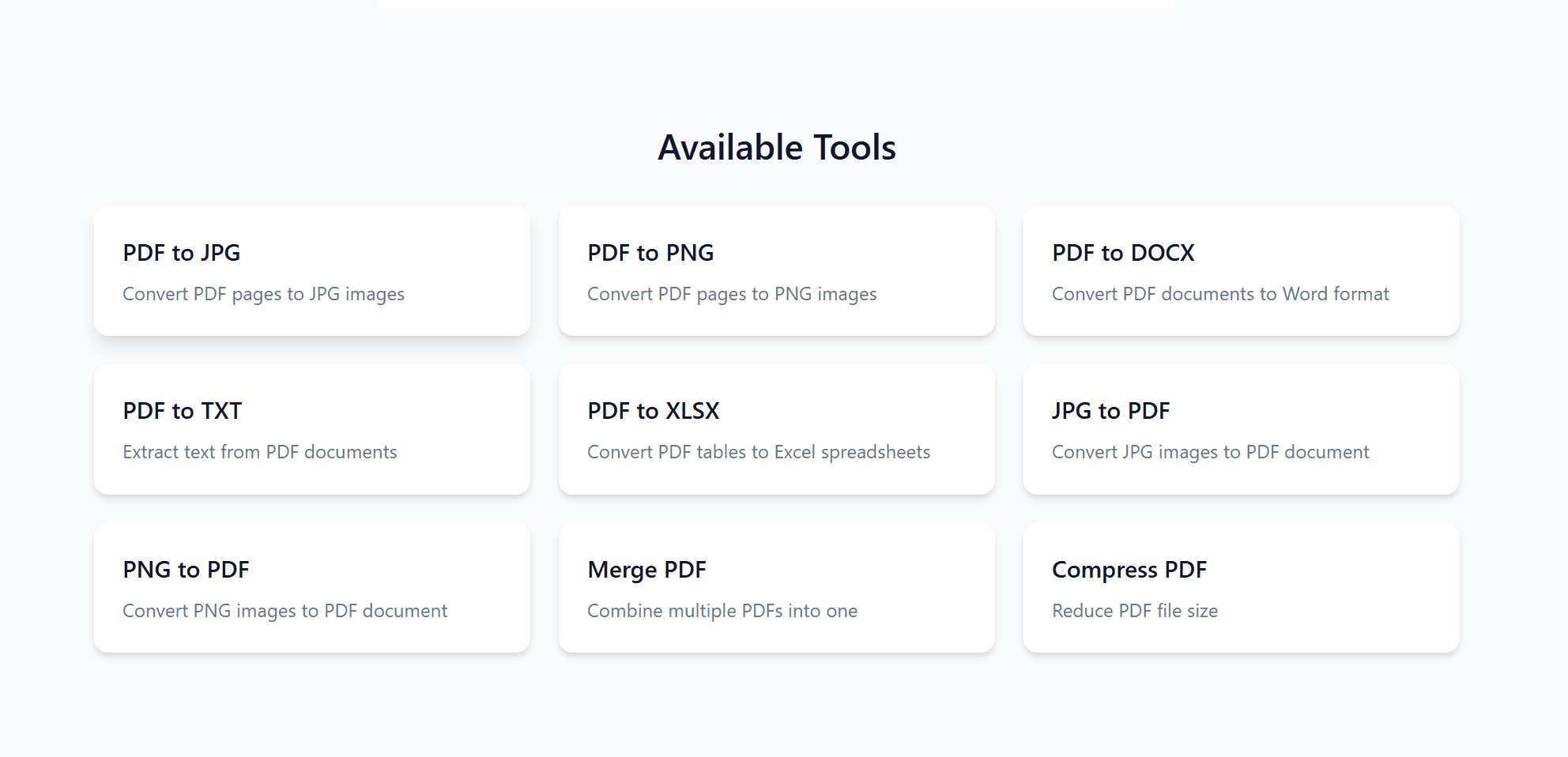 MiConvert - Online File Converter screenshot 3
