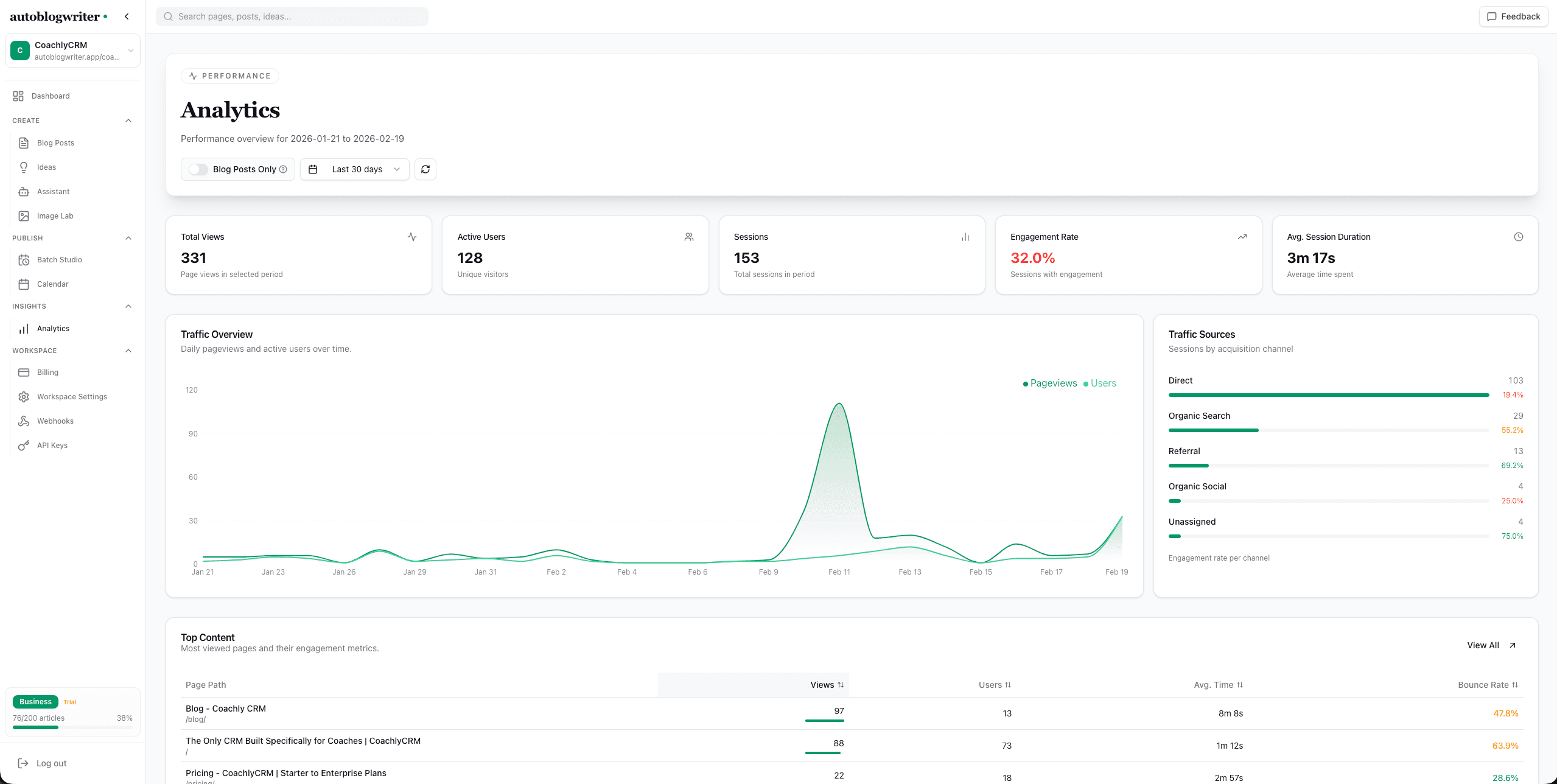 Autoblogwriter screenshot 7