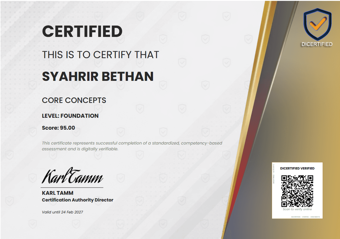 Dicertified screenshot 5