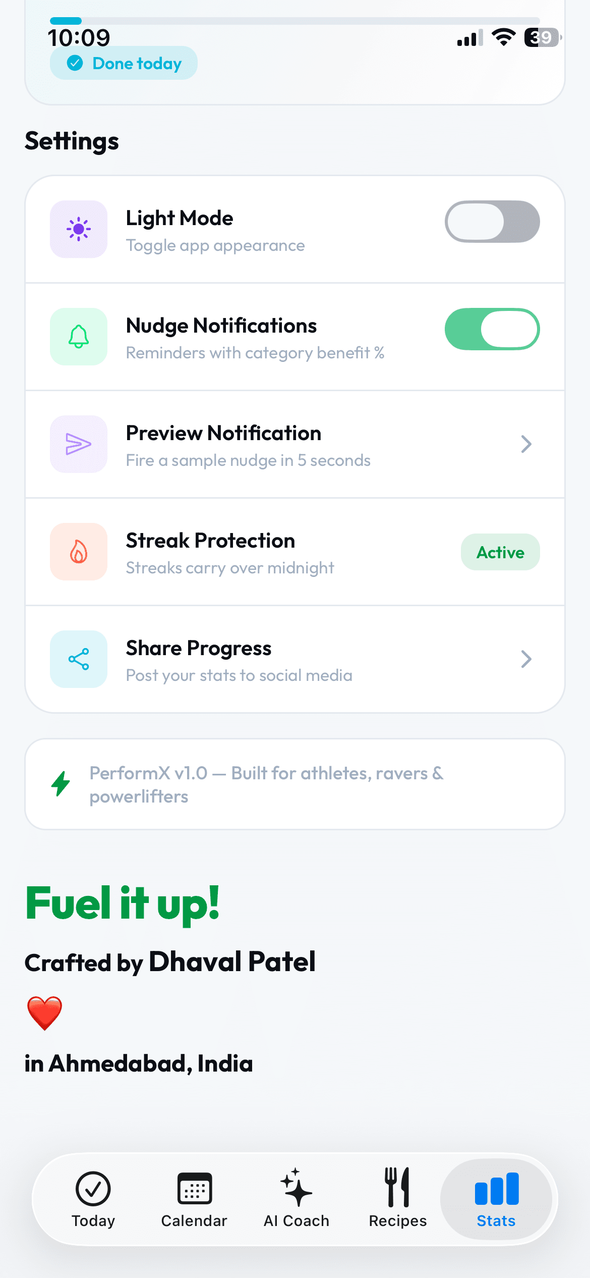 PerformX screenshot 10