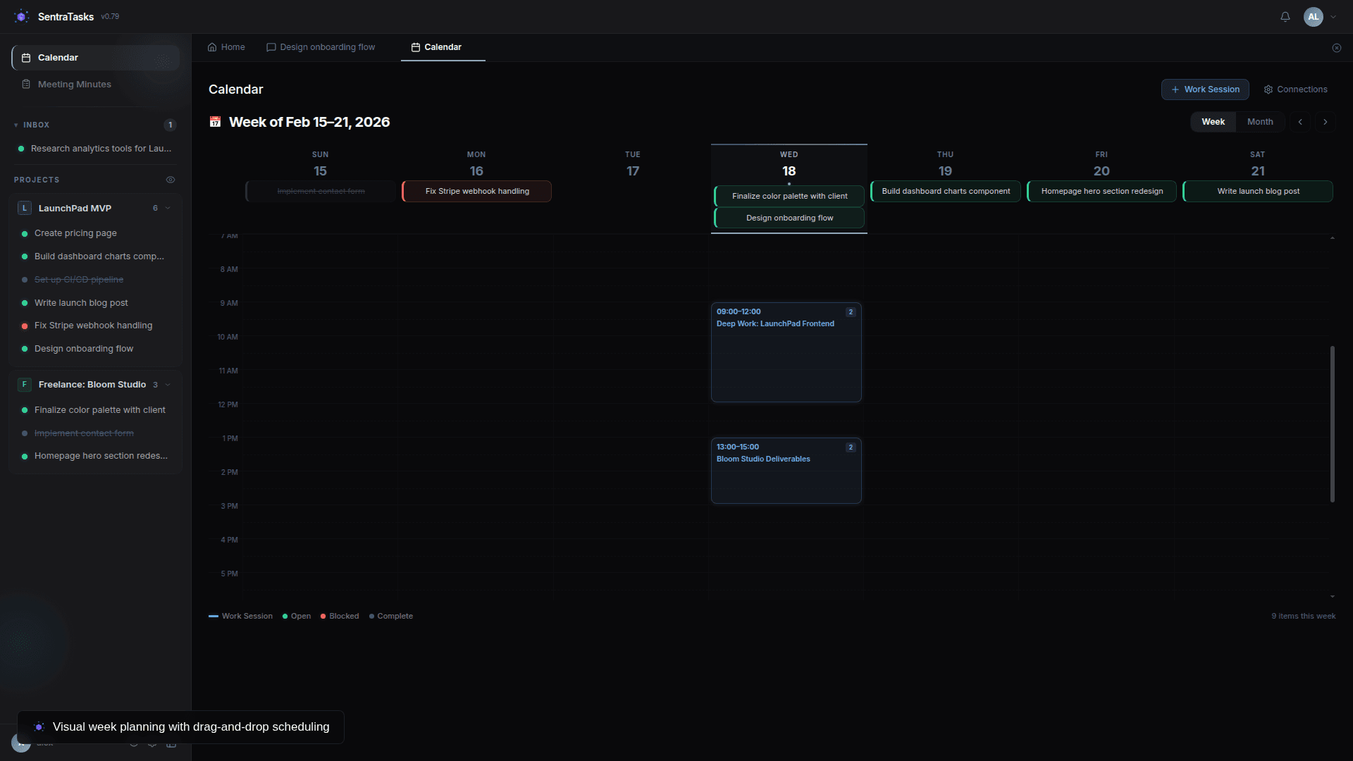 Sentra Tasks V1 screenshot 3