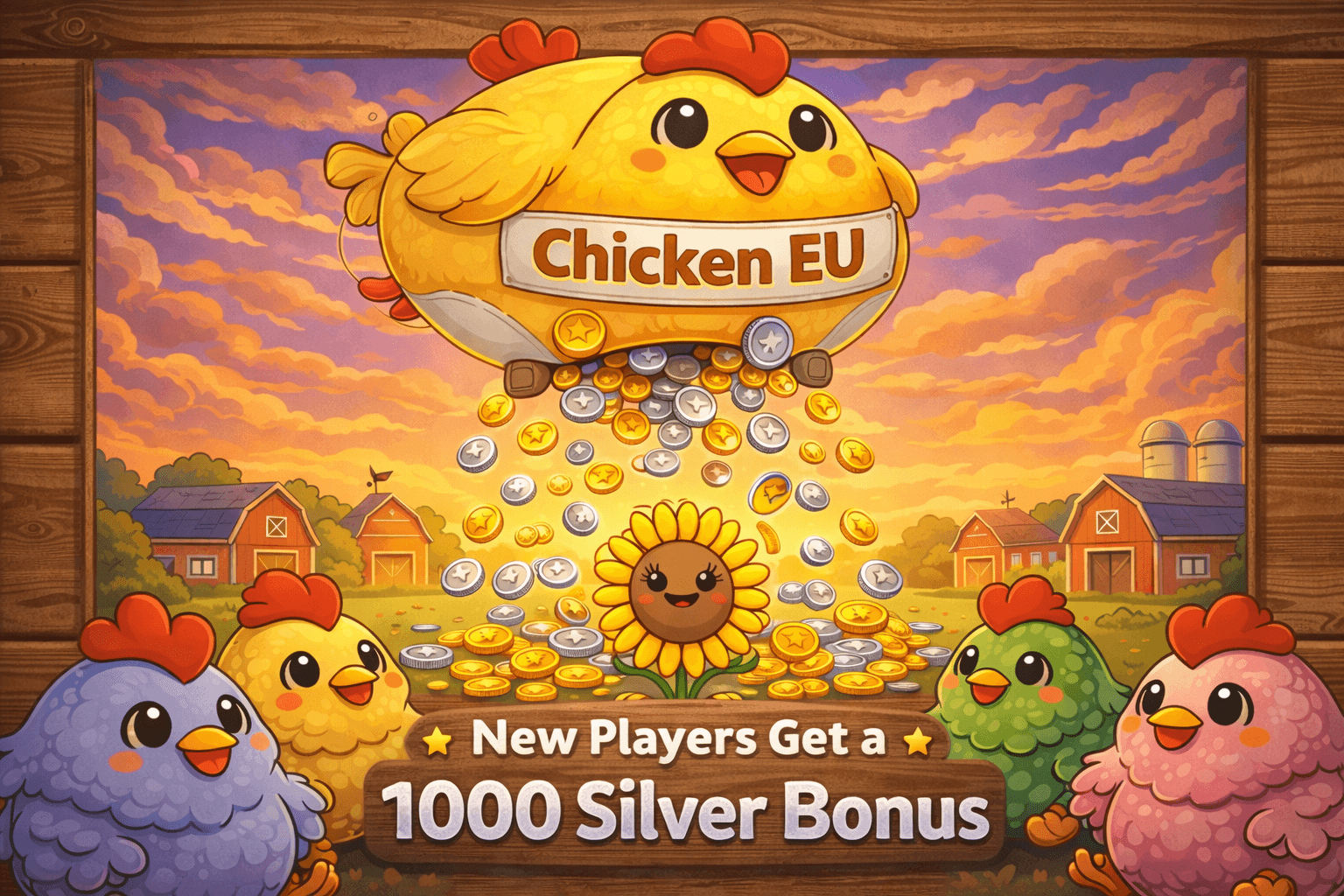 Chicken EU - Big Money Farm Game screenshot 2