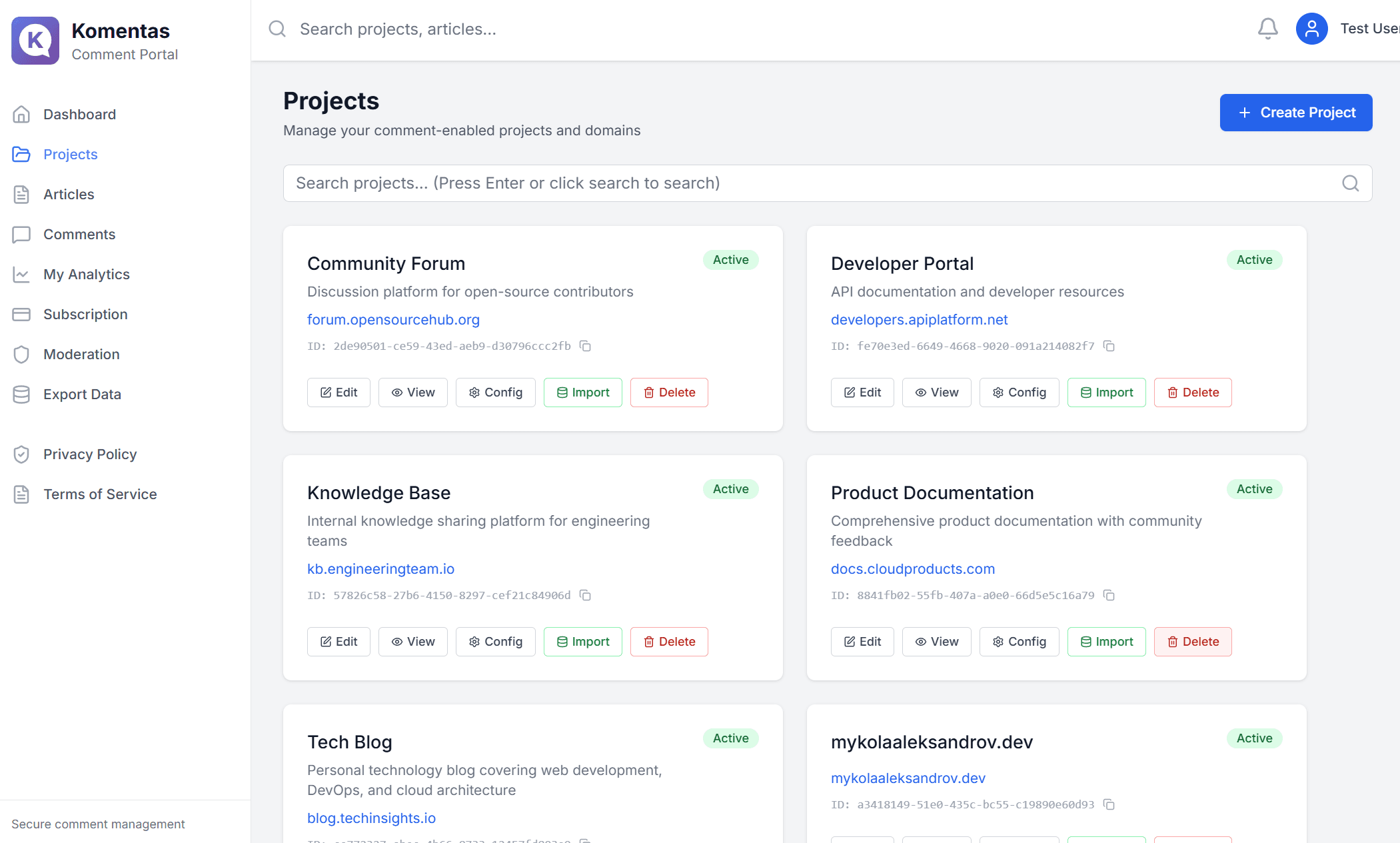 Komentas screenshot 4