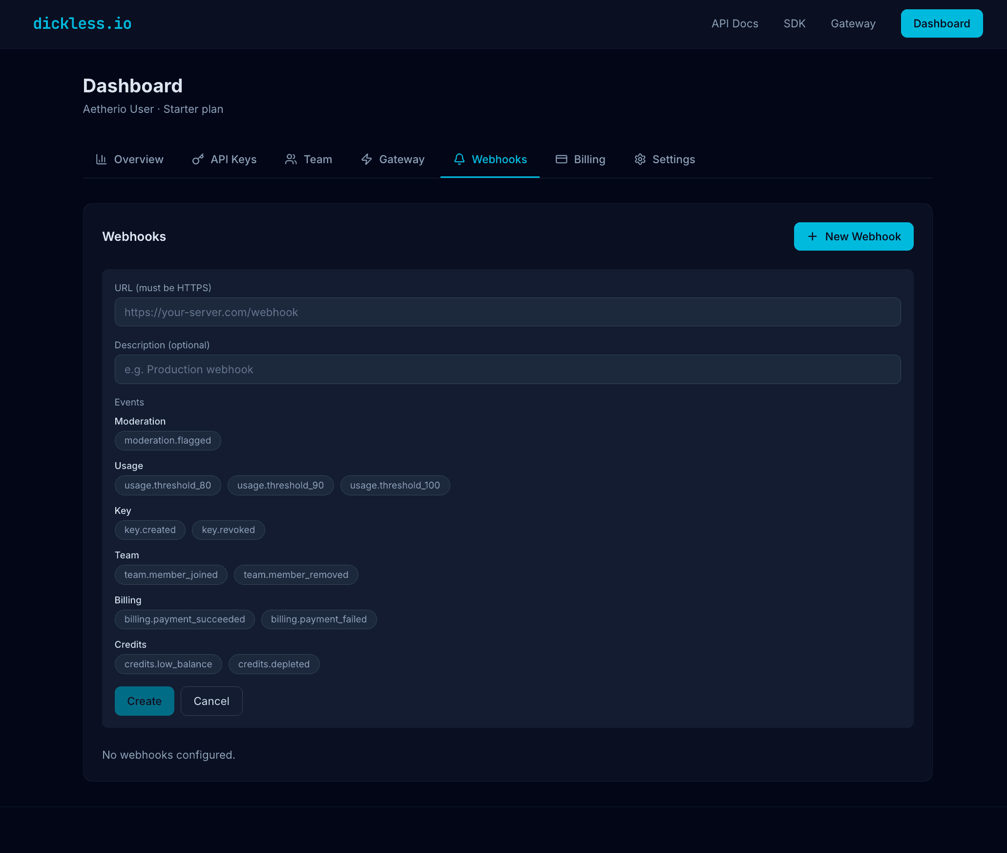 dickless.io screenshot 8